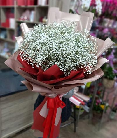 Букет цветов из: Гипсофила в Талице